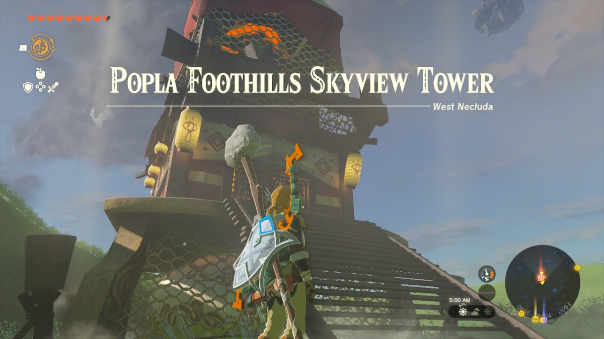 Popla Foothills Skytower Solution Tears of the Kingdom