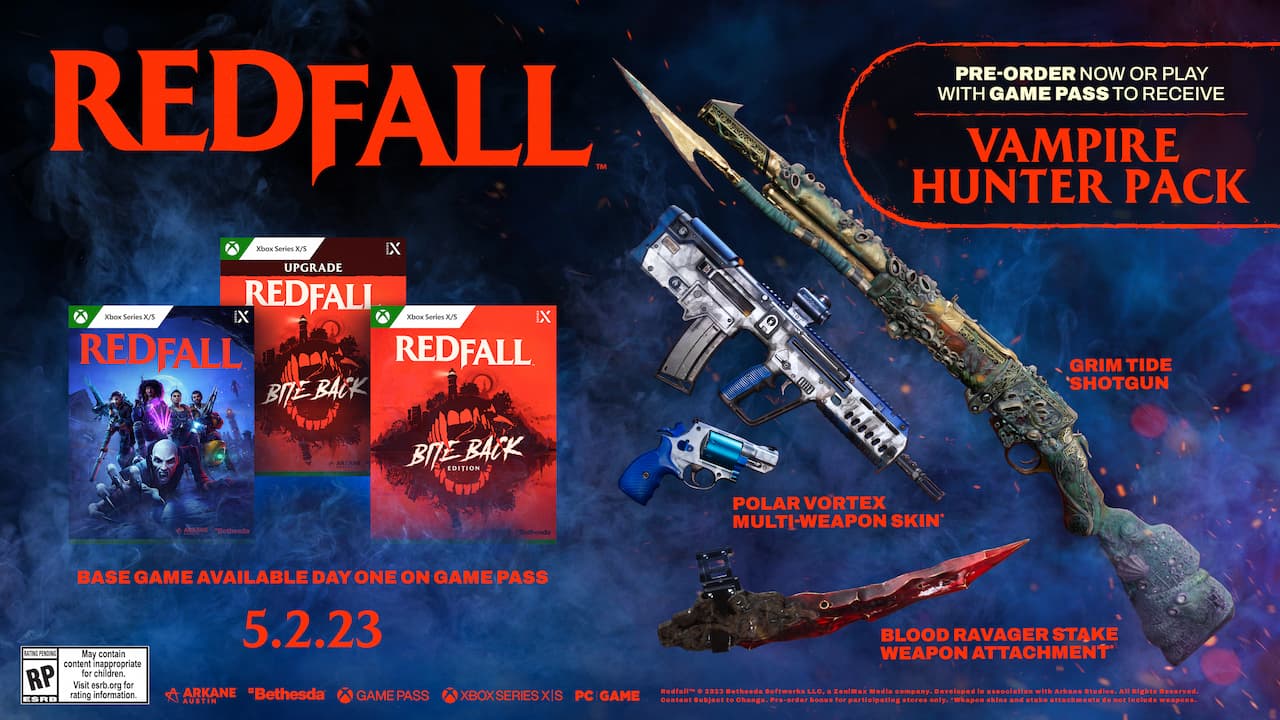 Redfall Vampire Hunter Pack Everything Included