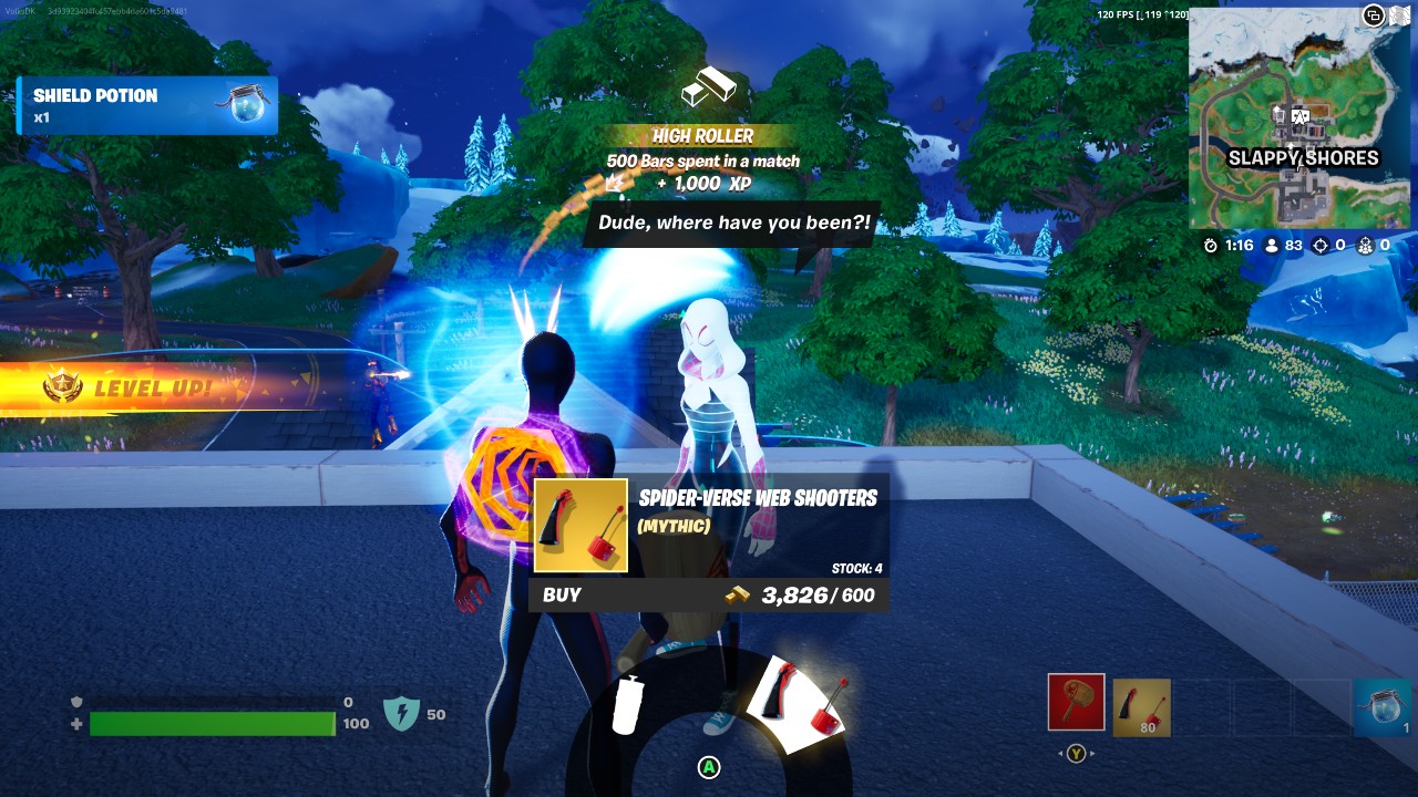 SpiderMan Web Shooters Location in Fortnite Attack of the Fanboy