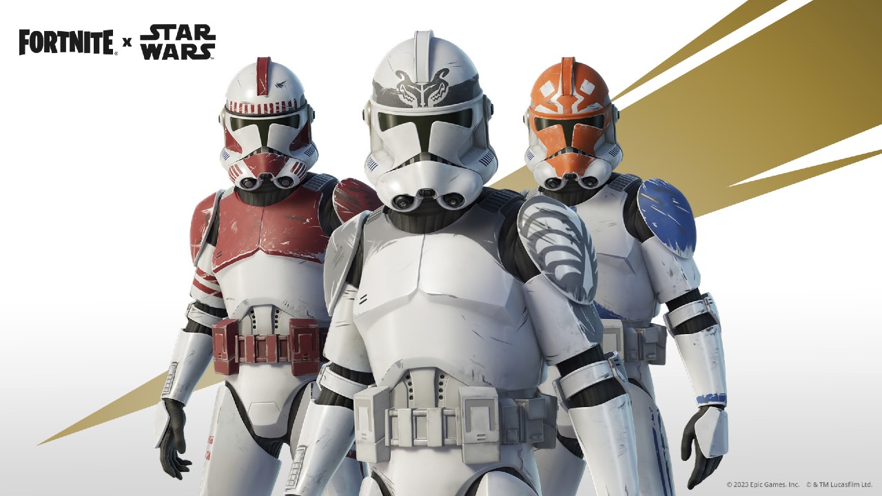 Star Wars Fortnite Clone Troopers