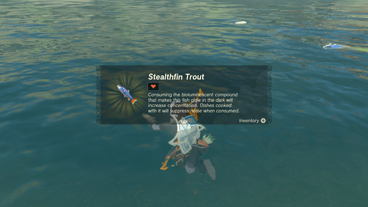 Where to Farm Stealthfin Trout in Zelda Tears of the Kingdom (TOTK