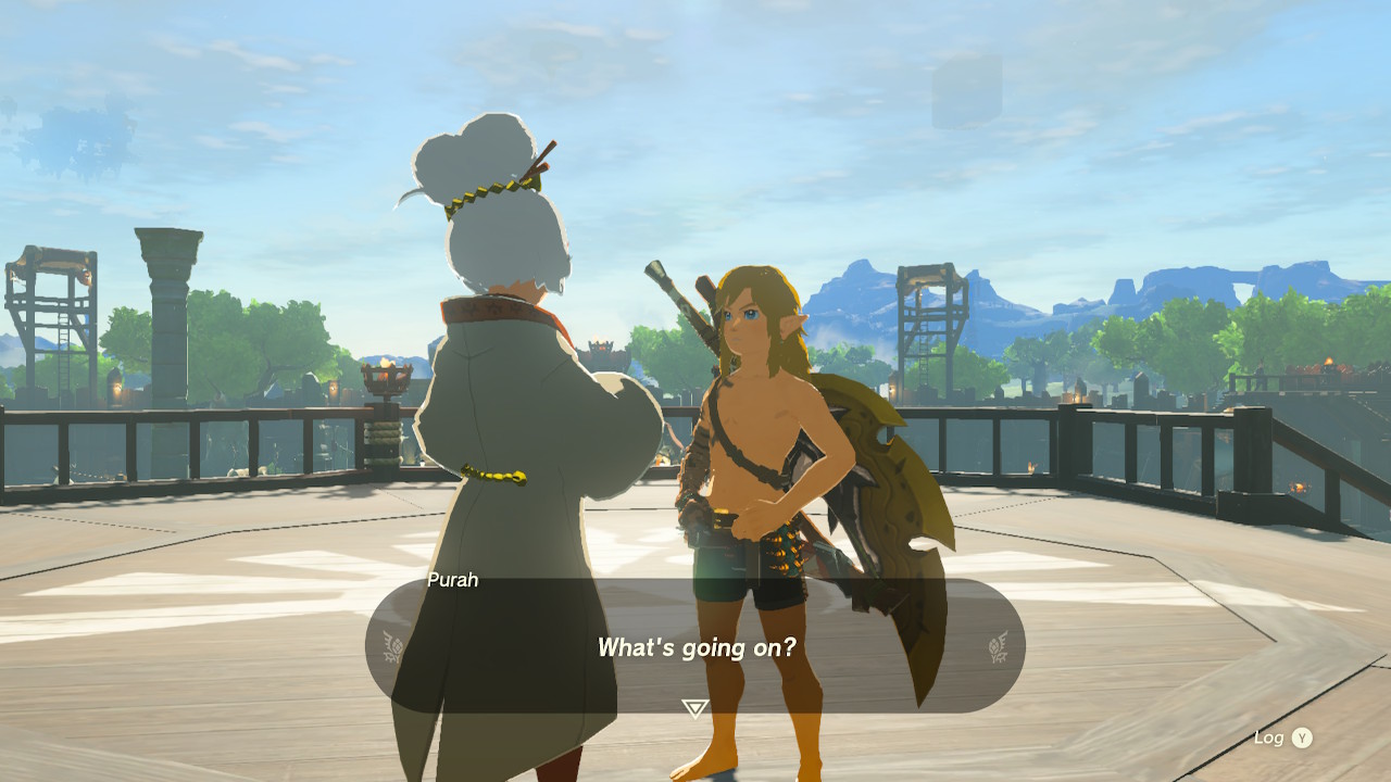Zelda-TOTK-How-Old-is-Purah-Tears-of-the-Kingdom-Dialog