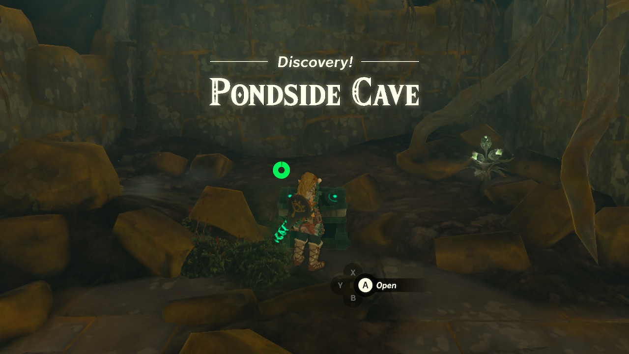 Zelda-Tears-of-the-Kingdom-Archaic-Tunic-Pondside-Cave