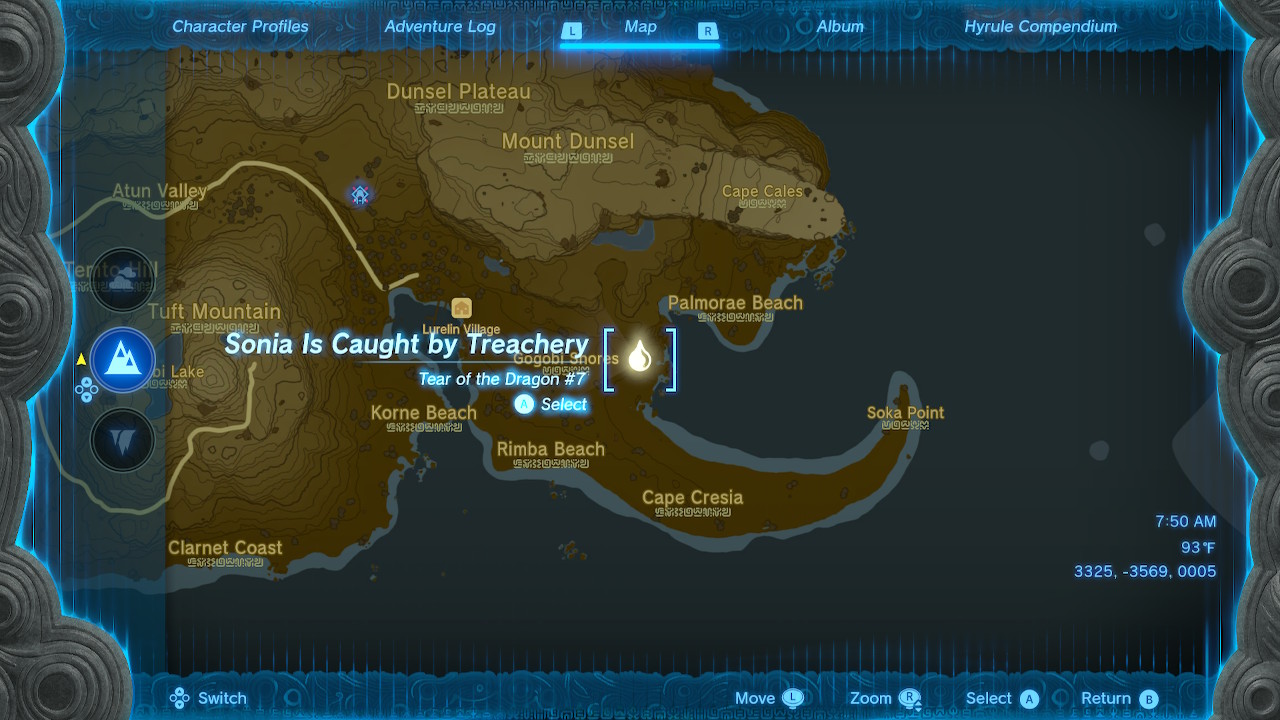 Zelda-Tears-of-the-Kingdom-Gogobi-Shores-Dragon-Tear-Location-Map