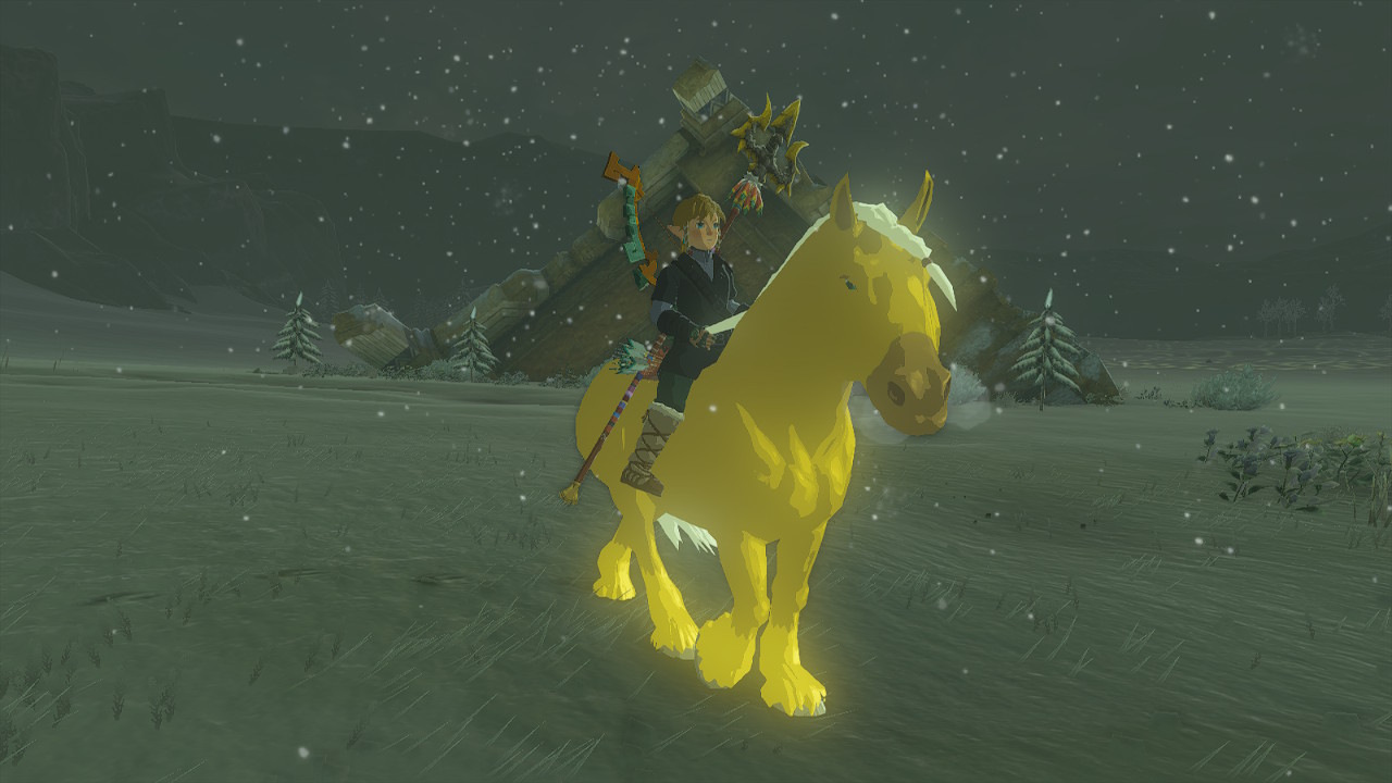 Zelda Tears of the Kingdom Golden Horse