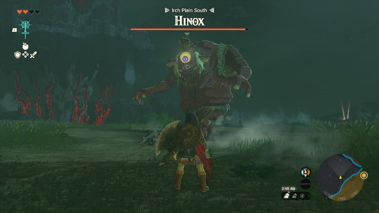 All Hinox Locations In Zelda Tears Of The Kingdom TOTK Attack Of   Zelda Tears Of The Kingdom Hinox Cheese Strategy 