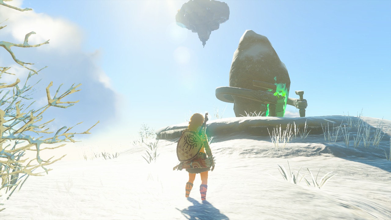 Zelda Tears of the Kingdom Ice Mountain Shrine