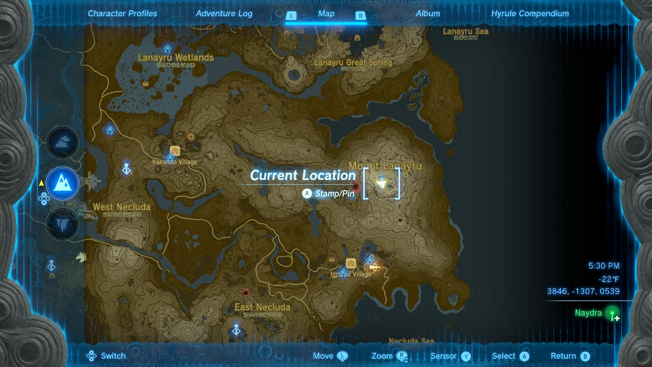Zelda-Tears-of-the-Kingdom-Naydra-Map-Location