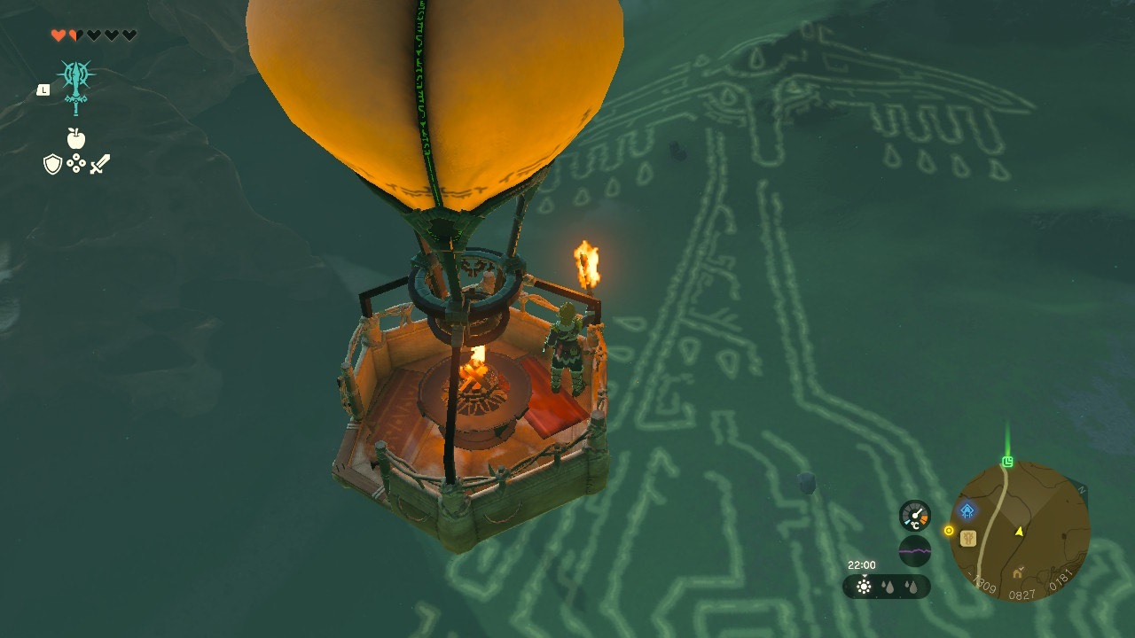 North Hyrule Plain Dragon Tear Location in Zelda Tears of the Kingdom