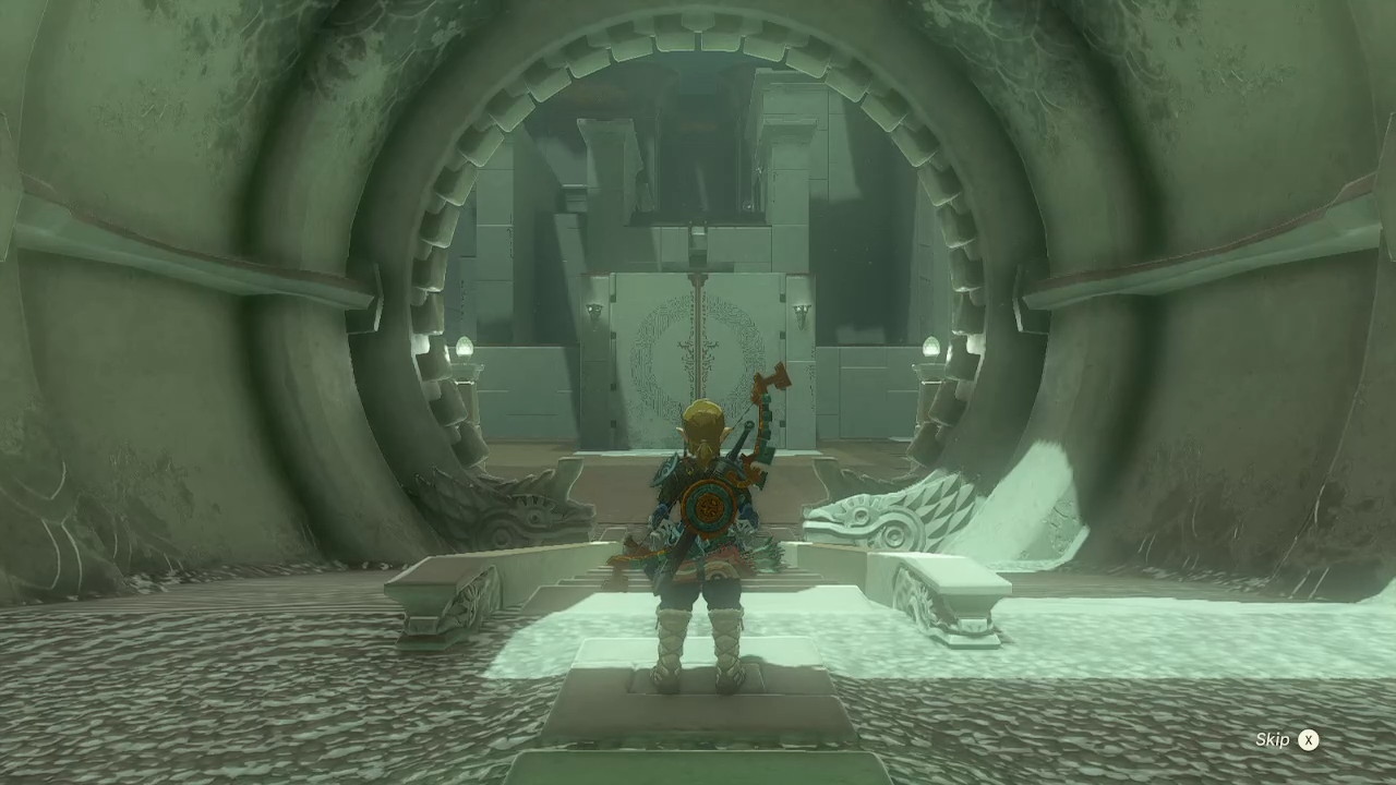 Zelda Tears of the Kingdom Orochium Courage to Fall Shrine