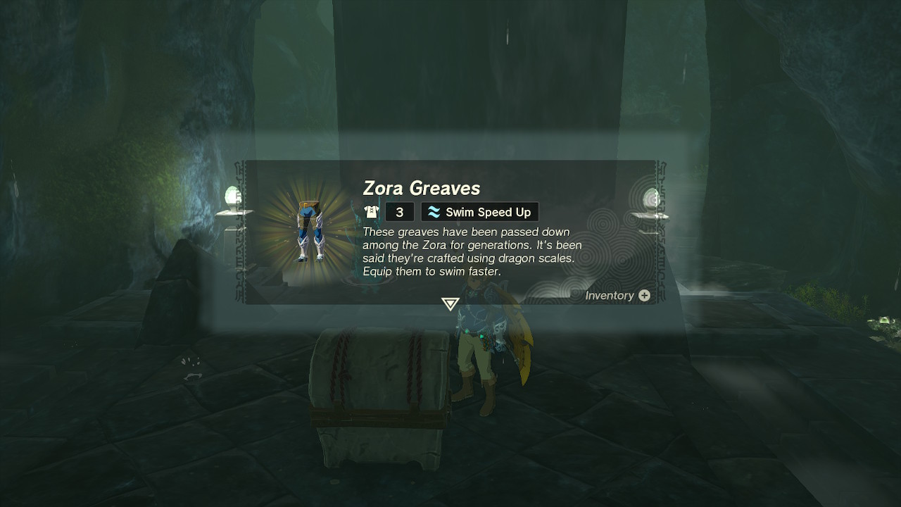 Zelda-Tears-of-the-Kingdom-TOTK-Zora-Greaves-Zora-Greaves-Acquired