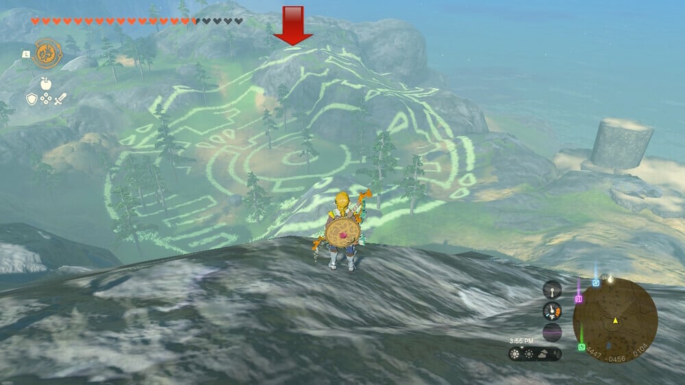 Lanaryu Talus Plateau Dragon Tear Location In Zelda Tears Of The 