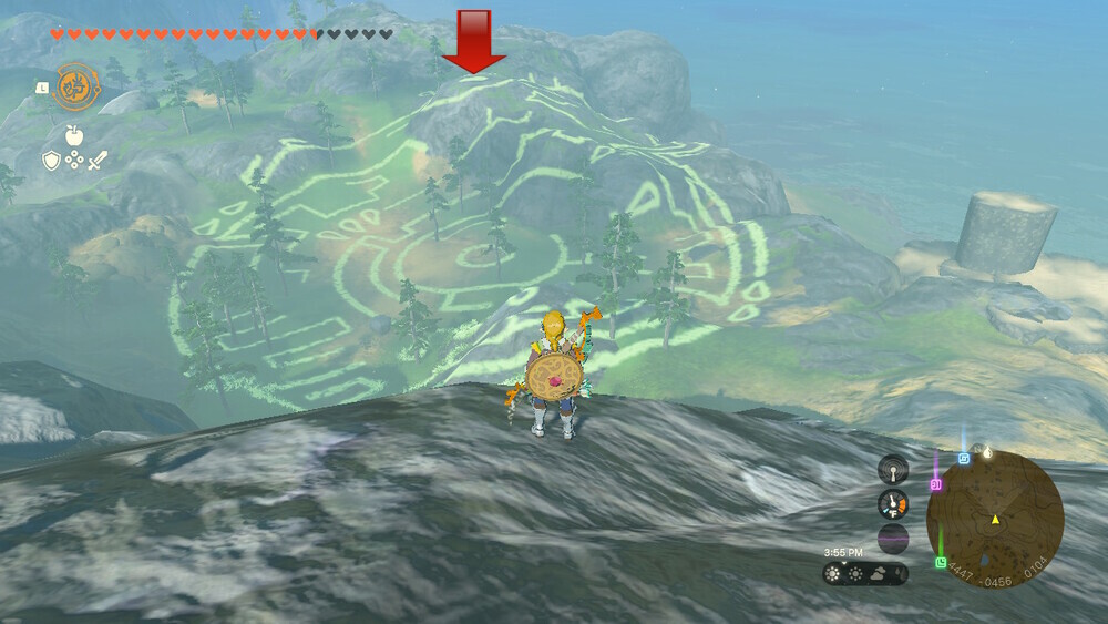 Lanaryu Talus Plateau Dragon Tear Location in Zelda Tears of the ...