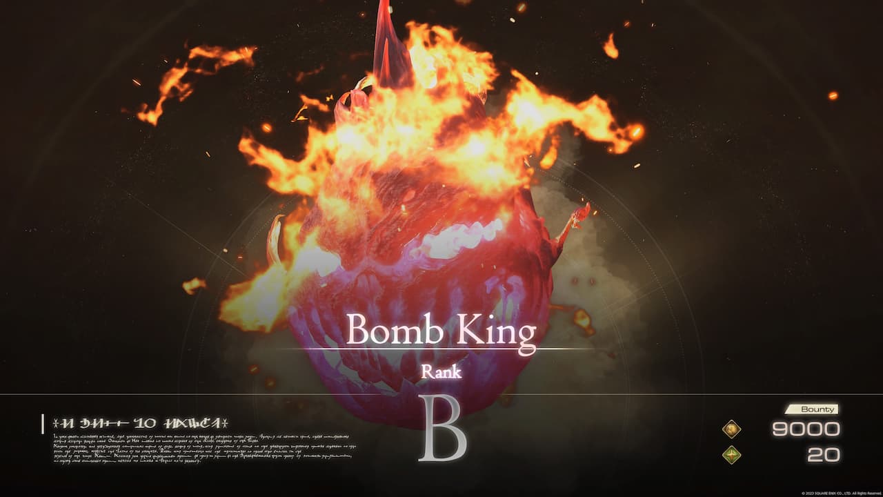 The Bomb King Final Fantasy 16