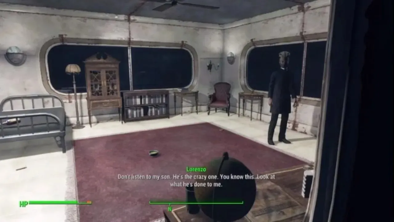 Fallout 4 The Secret Of Cabot House Best Ending Attack Of The Fanboy   Fallout 4 Kill Or Free Lorenzo 