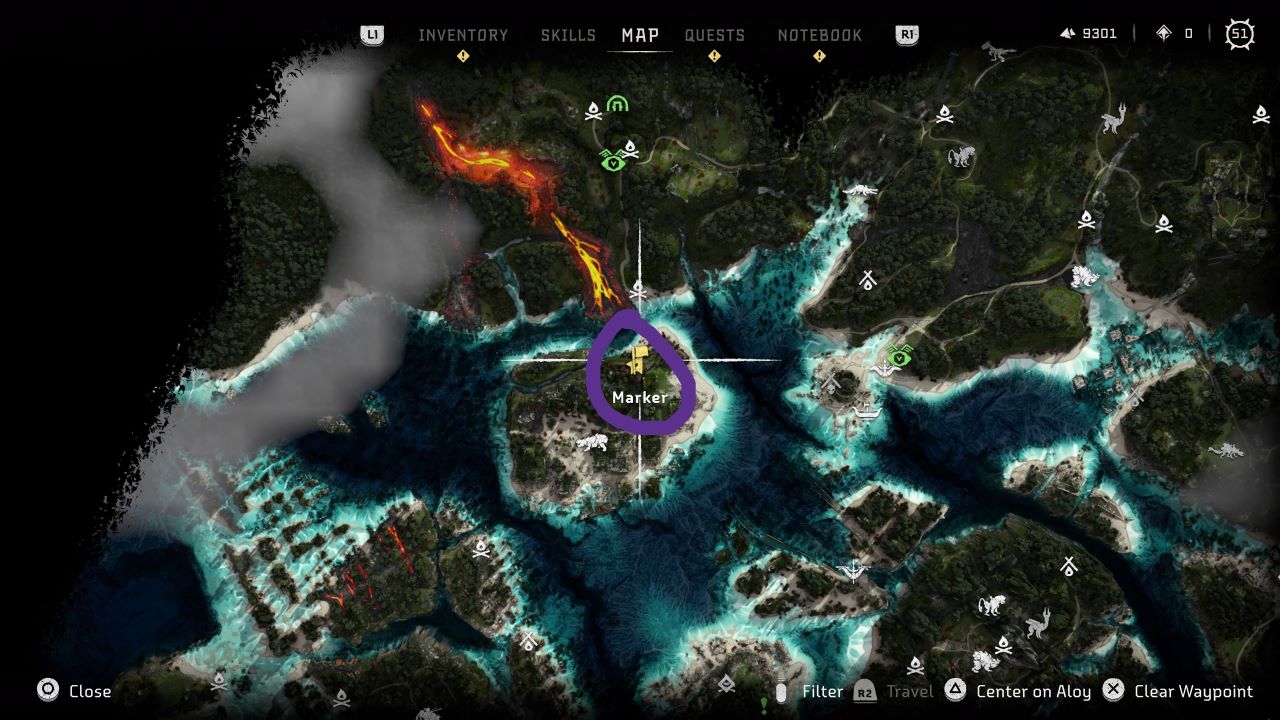 Where to Find the Lance Reddick Memorial in Horizon Forbidden West