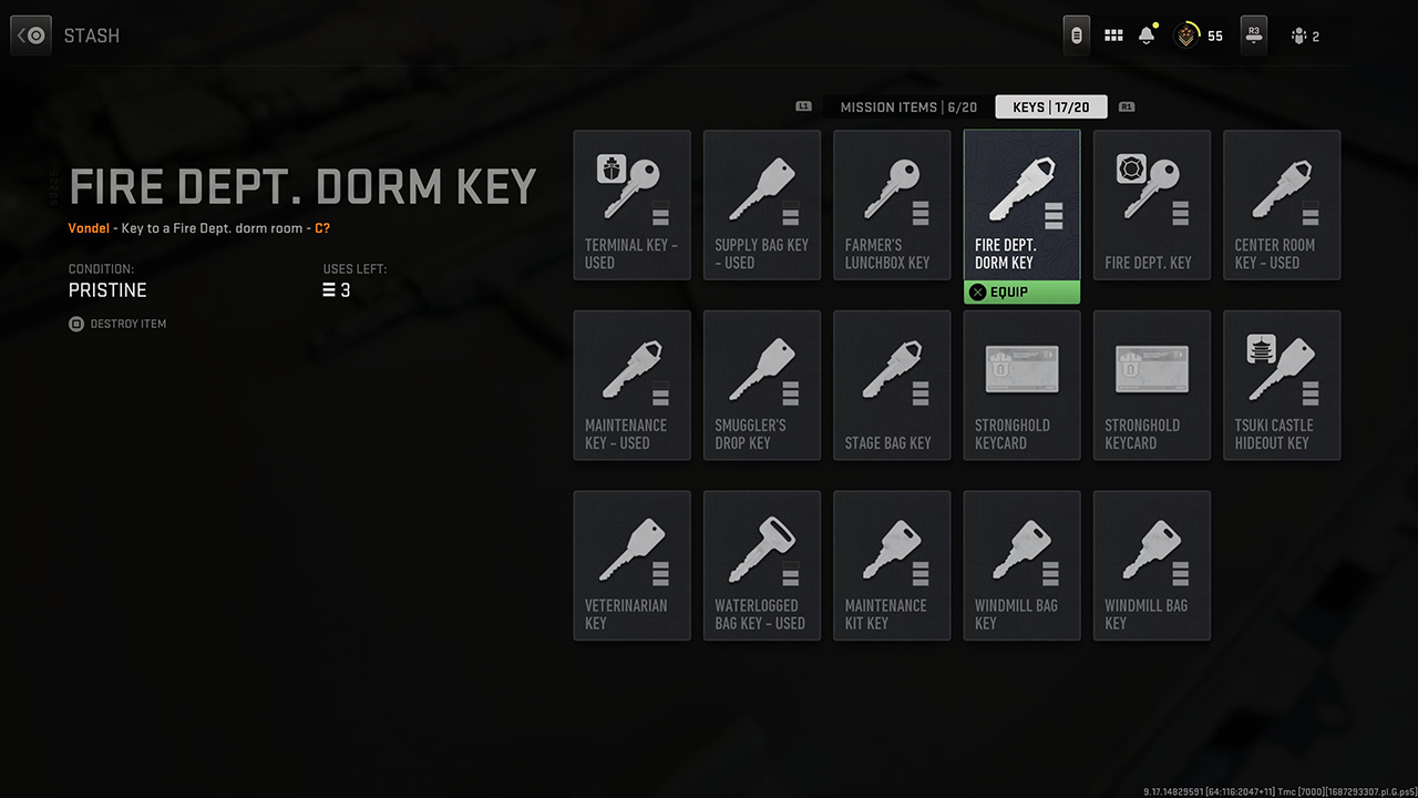 Warzone DMZ Fire Dept. Dorm Key Location Where to Find and Use