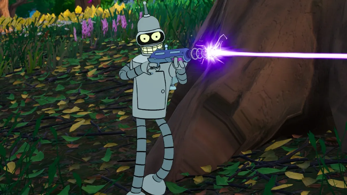 Bender's Shiny Metal Raygun Fortnite Screenshot