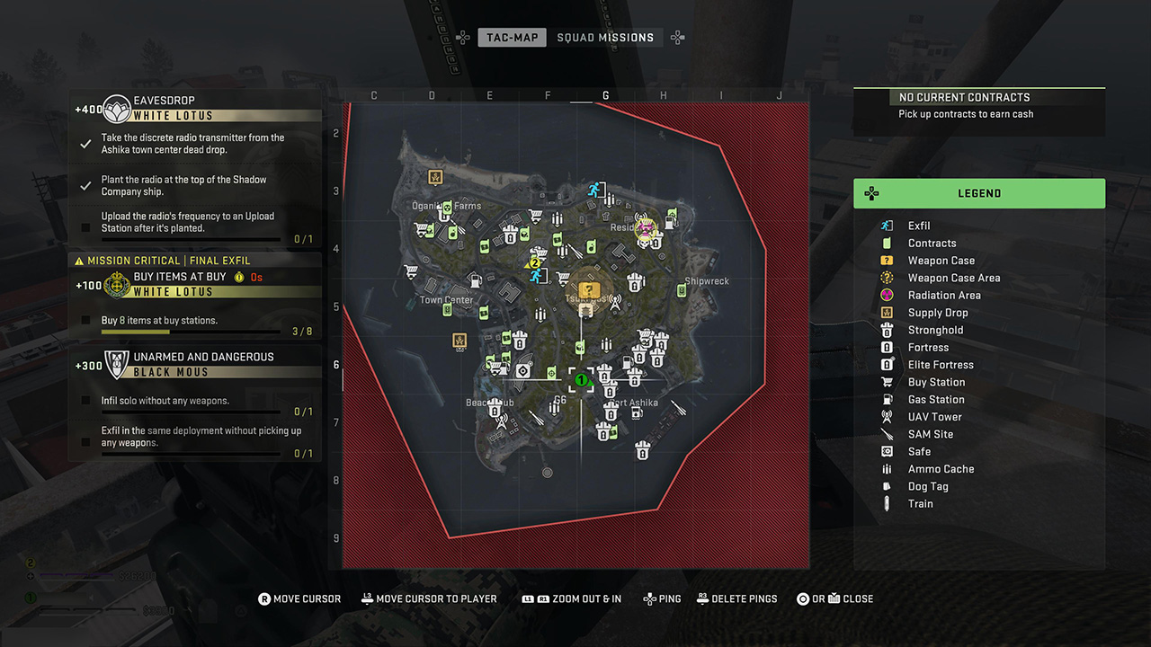 DMZ Eavesdrop Mission Guide Ashika Town Center Dead Drop Location