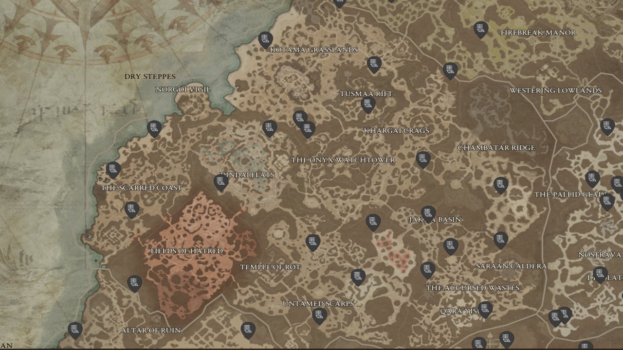 All Diablo 4 Cellar Locations: Fractured Peaks, Haweza, Scosglen, Dry ...