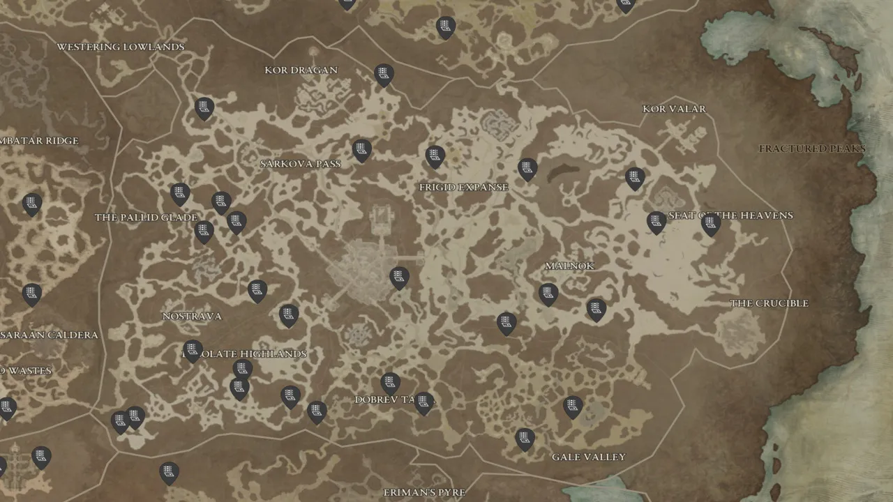 All Diablo 4 Cellar Locations: Fractured Peaks, Haweza, Scosglen, Dry ...