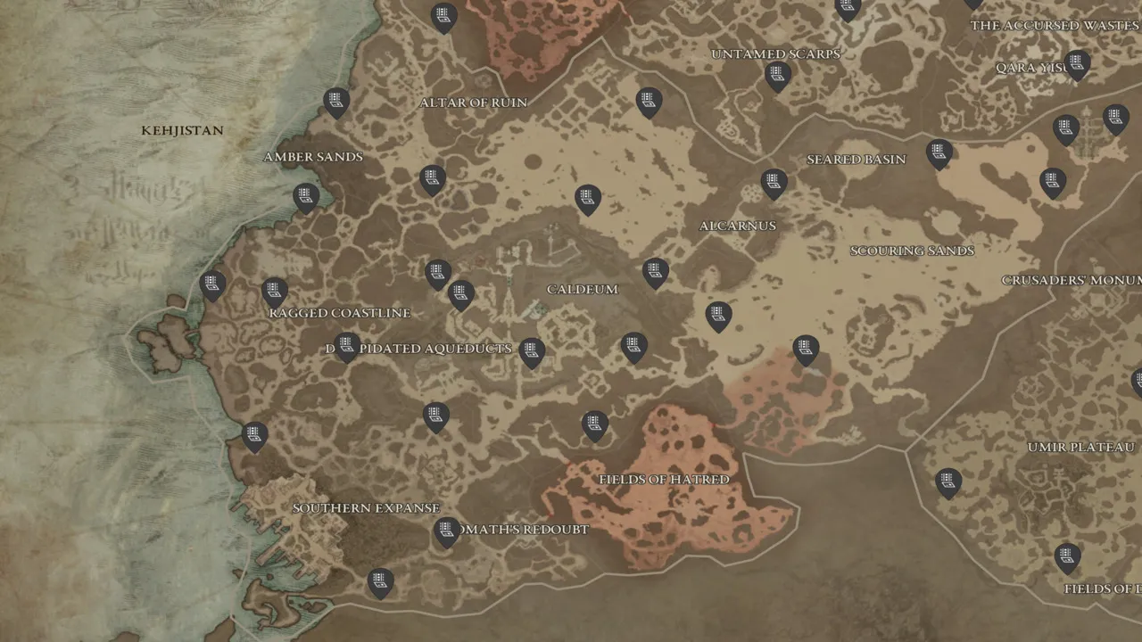 All Diablo 4 Cellar Locations: Fractured Peaks, Haweza, Scosglen, Dry ...