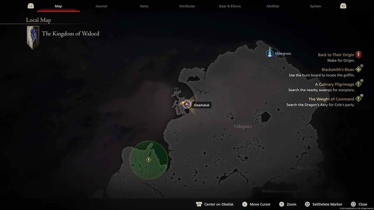 FFXVI Wailing Banshee Hunt Location Where To Find Garnick In Waloed FFXVI Wailing Banshee Hunt Location Where To Find Garnick In Waloed