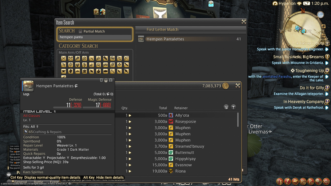 What to Buy With Allagan Tomestones of Poetics in Final Fantasy XIV