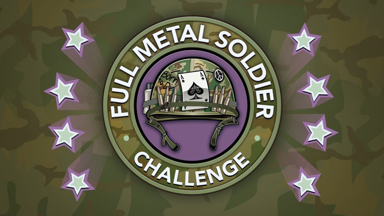 How to Complete The Full Metal Soldier Challenge in Bitlife | Attack of the Fanboy