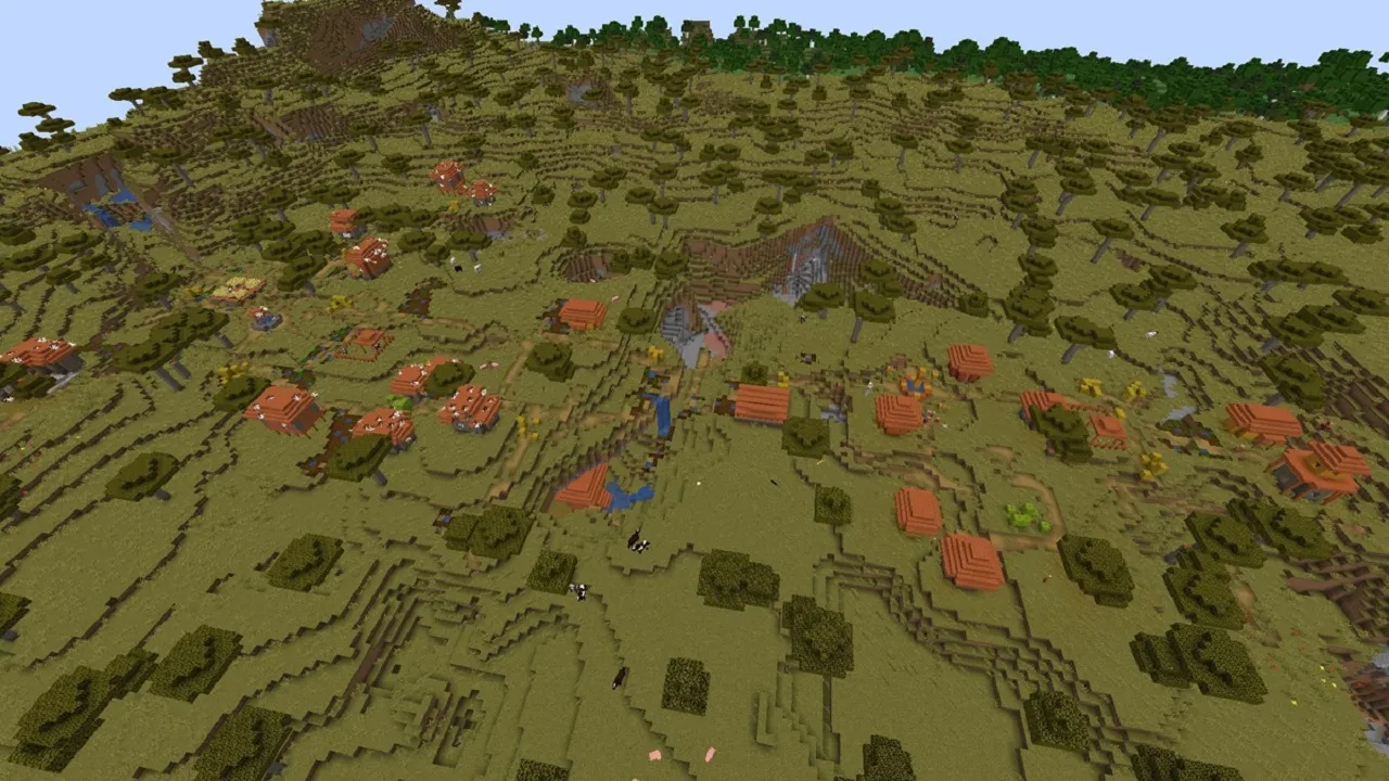 Minecraft-1.20-Double-Zombie-Village