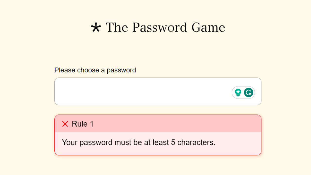 All 35 Rules In The Password Game Explained Attack Of The Fanboy 5576