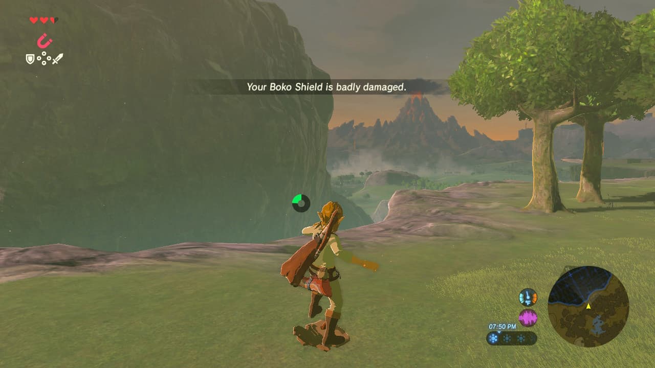 How to Shield Jump BOTW