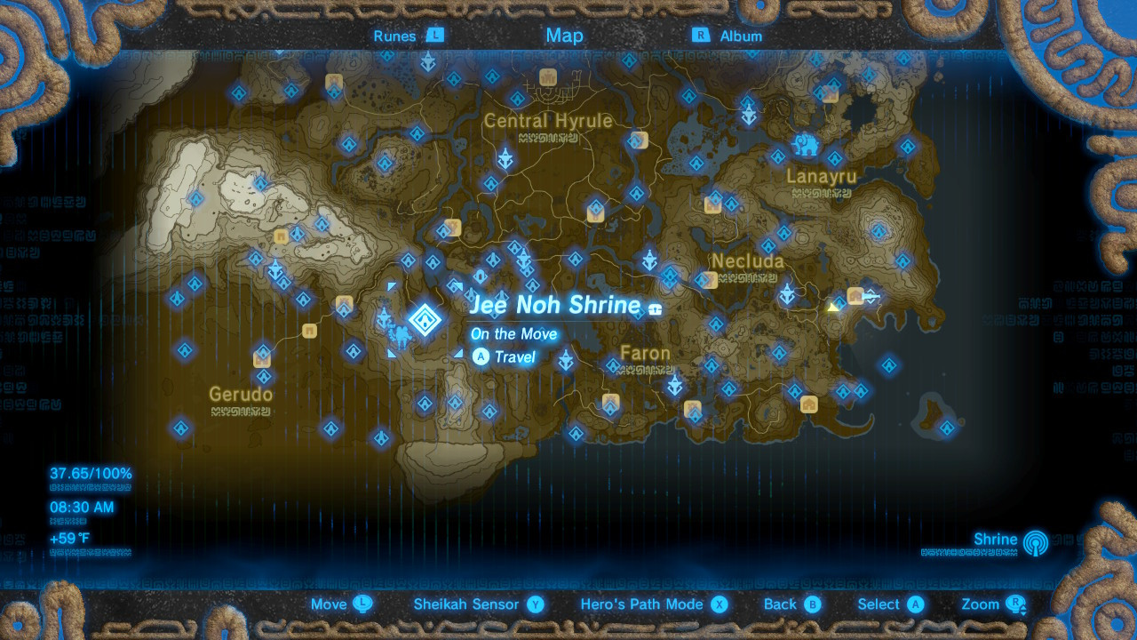 Jee Noh Shrine Puzzle Solution in BOTW Zelda Breath of the Wild