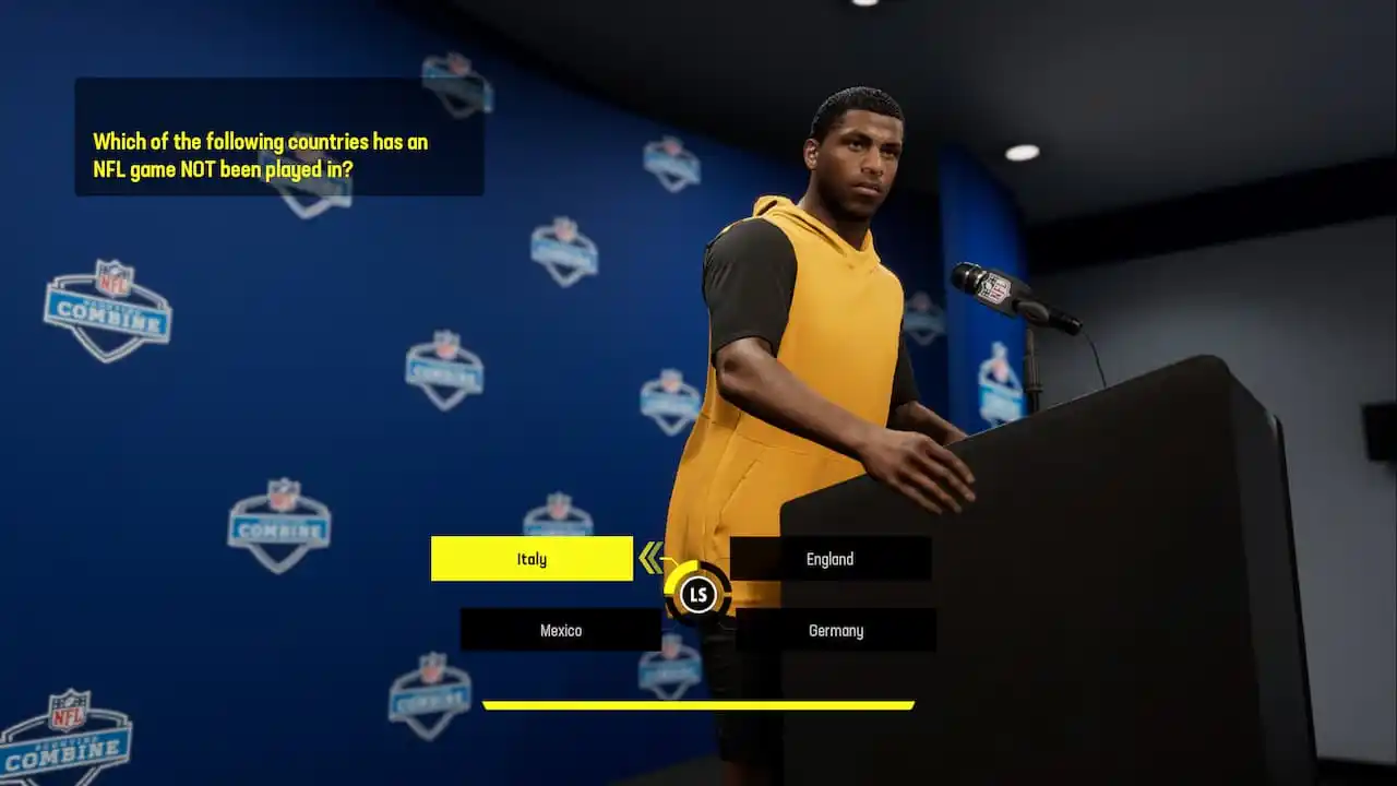 Madden 24 Combine Questions and Answers