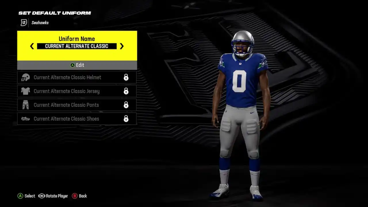 Thoughts on these unis in madden (away jersey + color rush pants