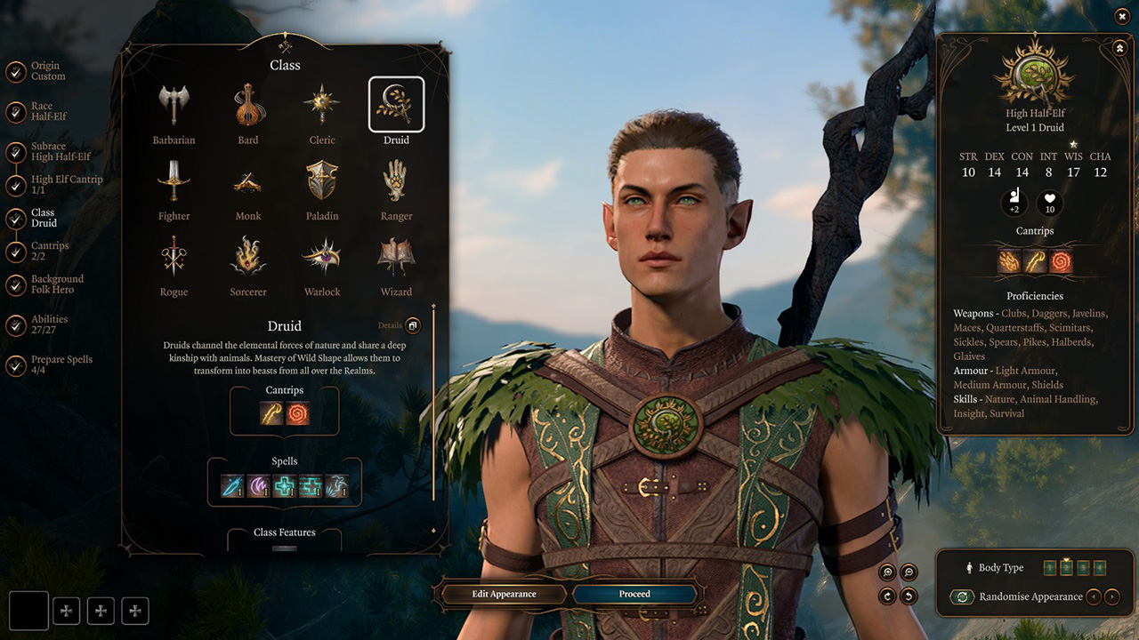 Baldur s Gate 3 Druid 1 12 Progression All Spells Abilities And baldur-s-gate-3-druid-1-12-progression-all-spells-abilities-and