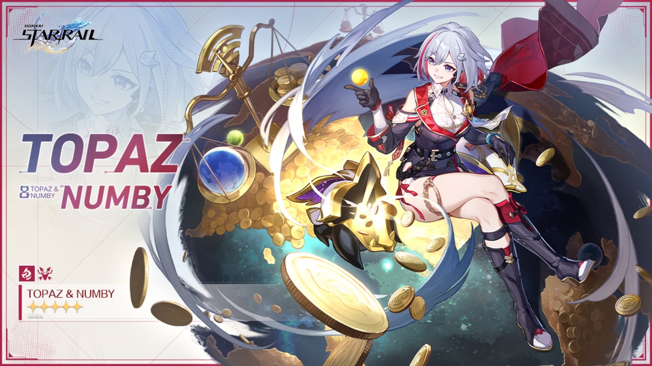 Topaz and Numby Honkai Star Rail 5-Star Character