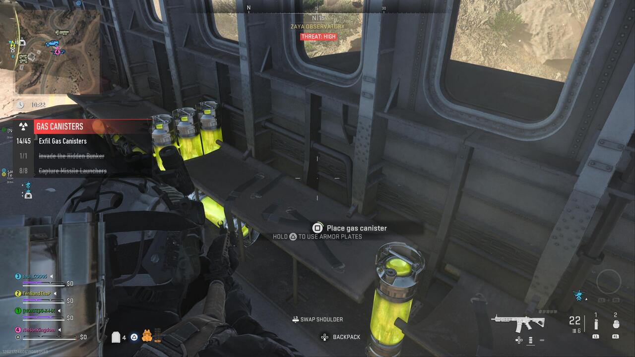 How to Exfil Gas Canisters in Warzone Shadow Siege Event Attack of