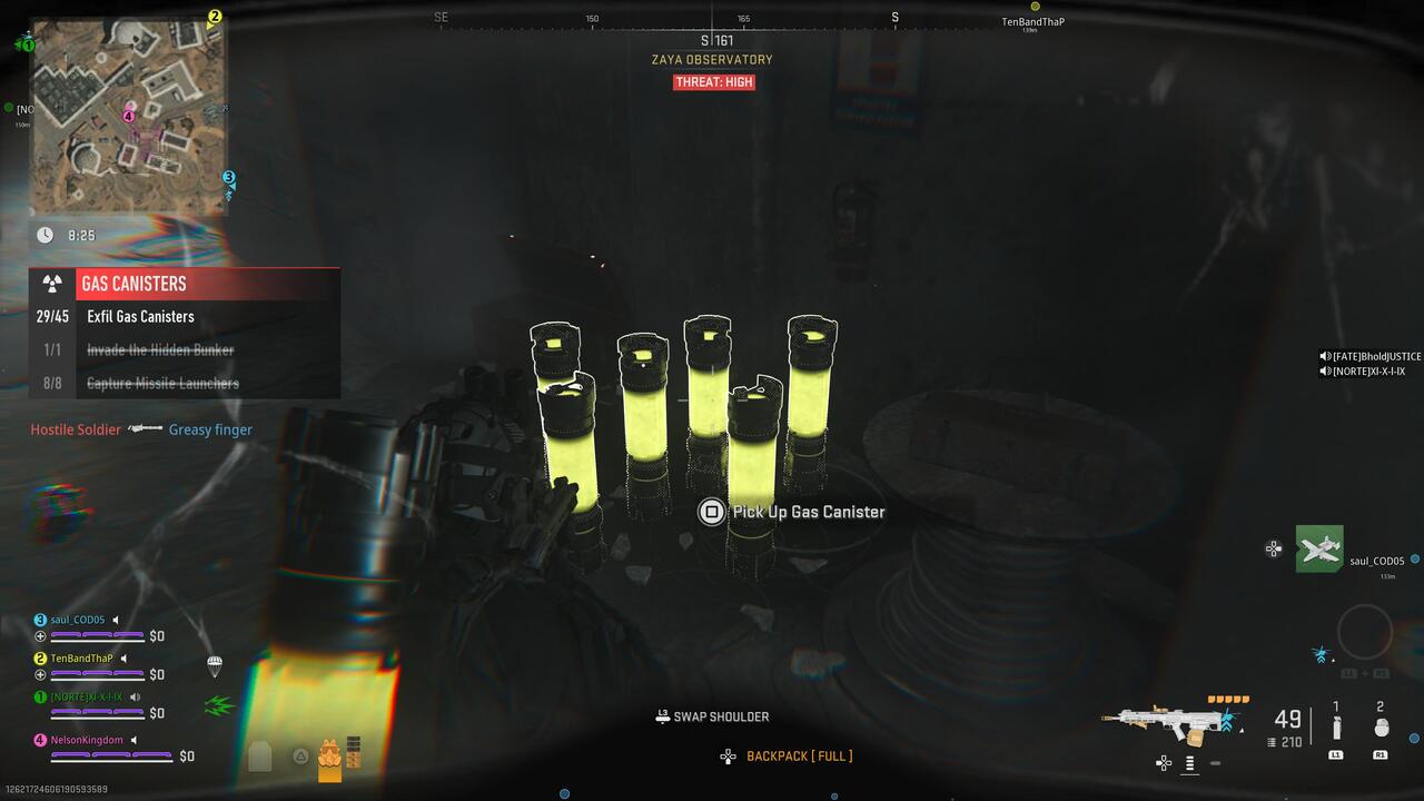 How to Exfil Gas Canisters in Warzone Shadow Siege Event Attack of