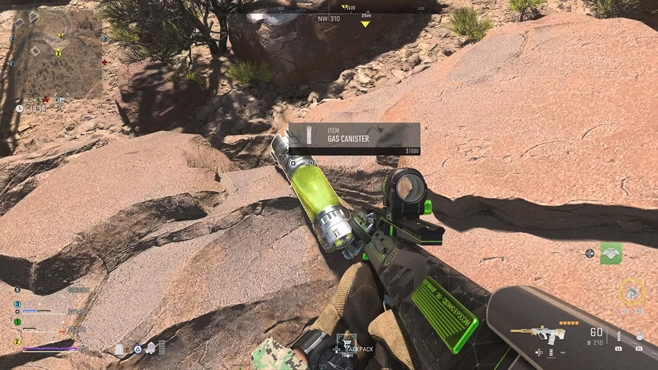 DMZ Cleanup Guide Leftover Gas Canister Locations in Observatory Lab