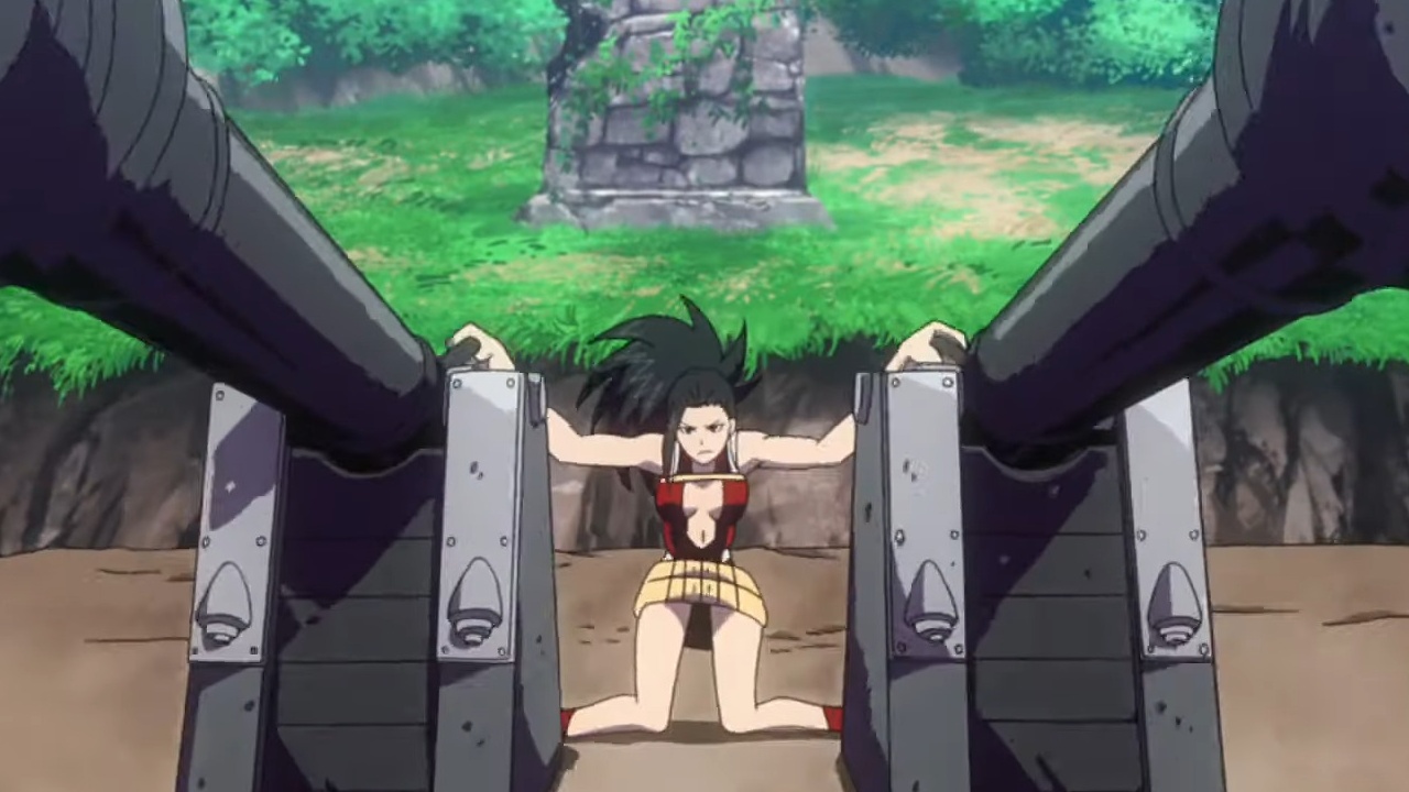 Yaoyorozu-after-creating-cannons