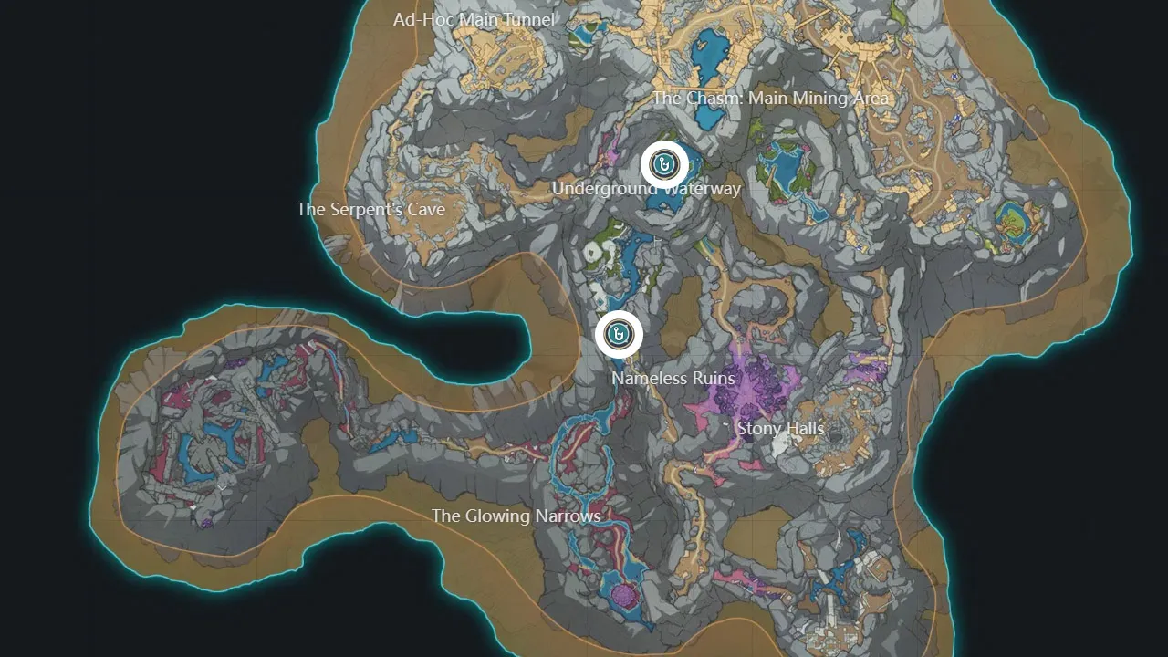 All-The-Chasm-Fishing-Spot-Locations