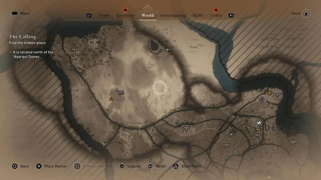 Assassins-Creed-Mirage-Aqarquf-Dunes-Map-Location