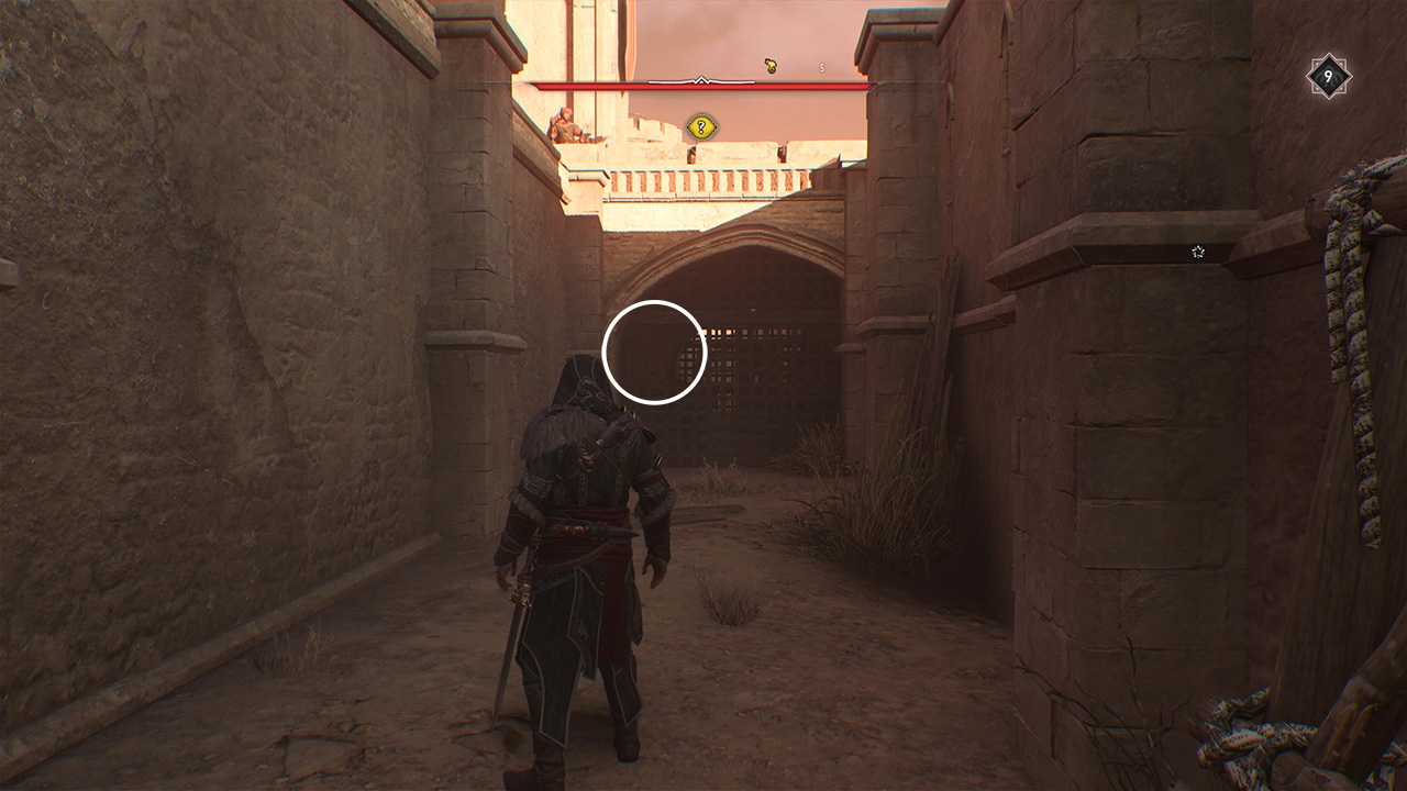 Assassins-Creed-Mirage-Damascus-Gate-Prison-Gear-Chest-Guide