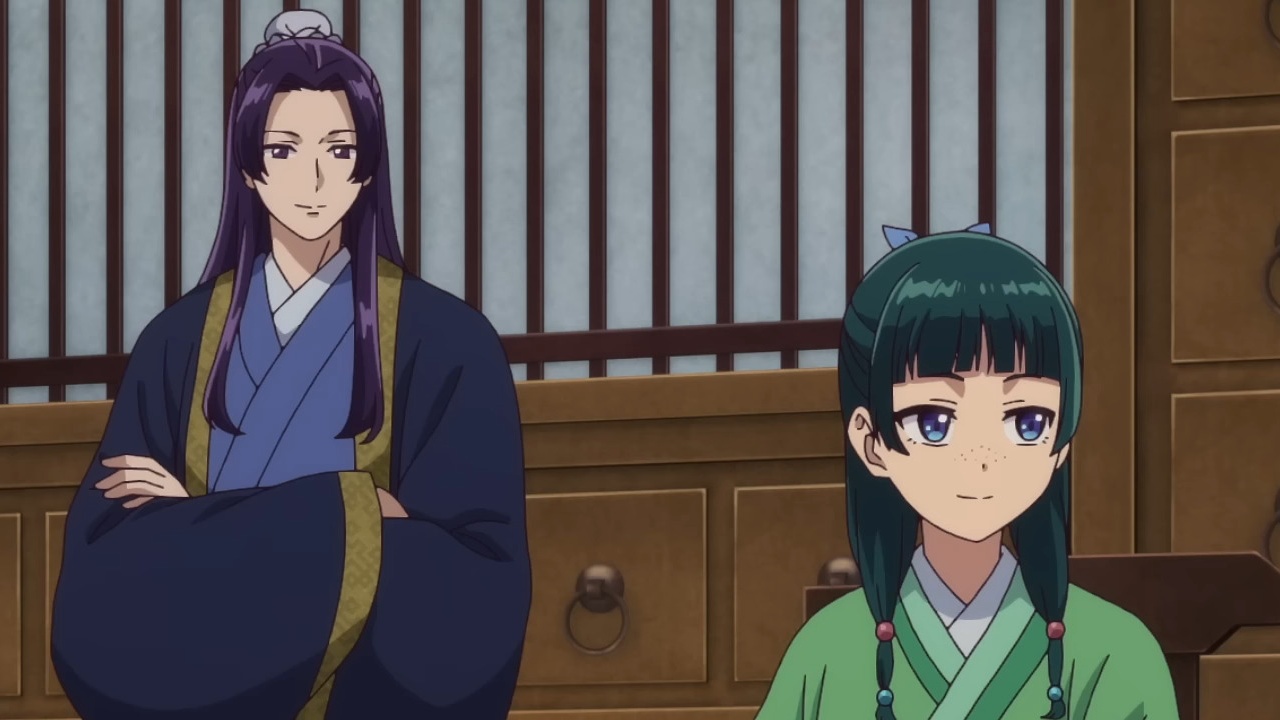 Figurine Maomao Jinshi En Position Assise - Figurine De Maomao Jinshi