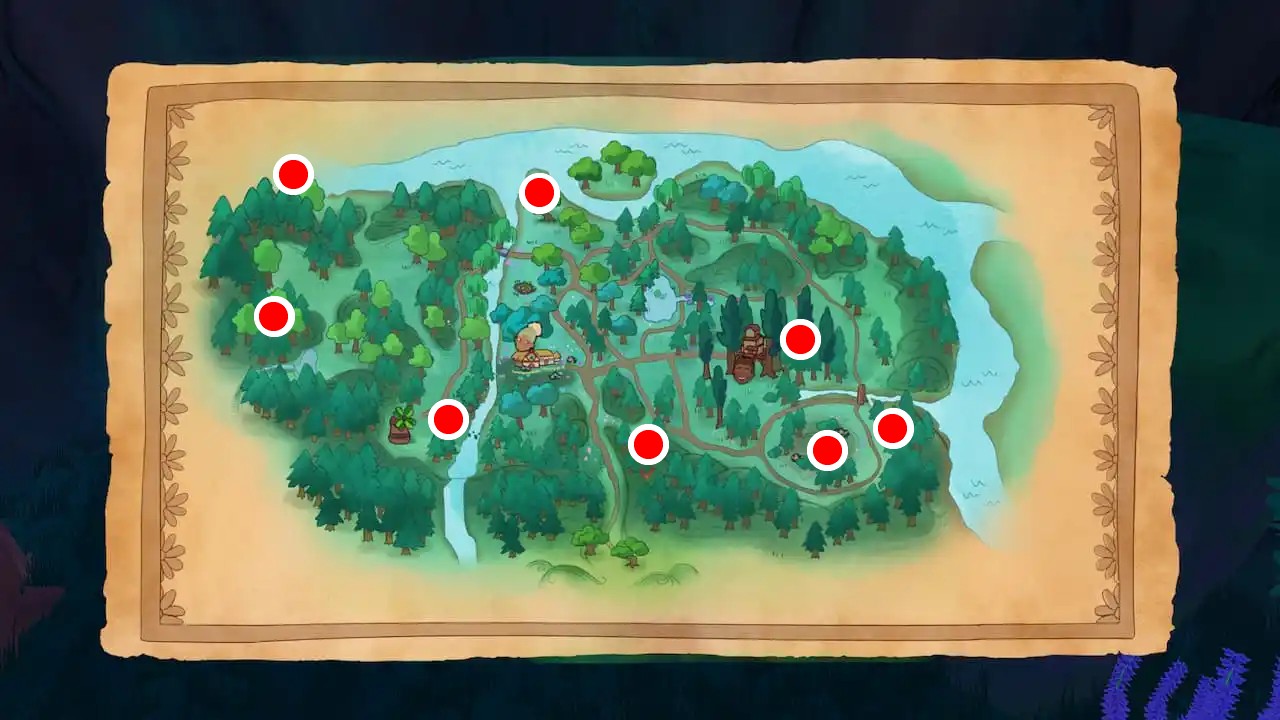 All Paleo Pines Ancient Tablet Fragments Locations Attack of the Fanboy