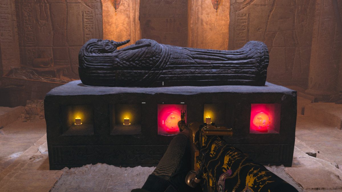 Warzone Pharaoh Location How to Secure the Skulls and Place Them in