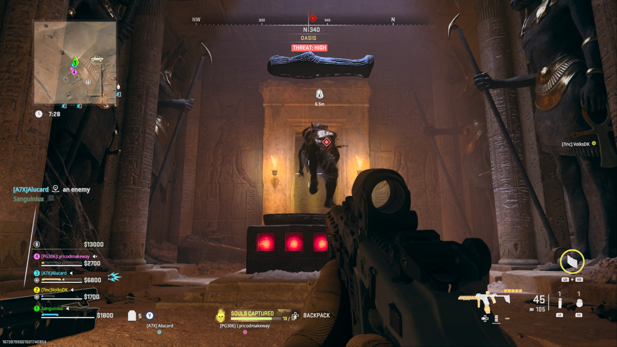 Warzone Pharaoh Location How to Secure the Skulls and Place Them in