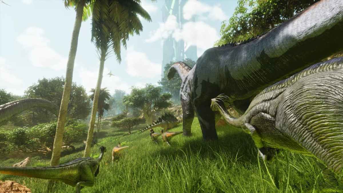 Tame a Brontosaurus in Ark Survival Ascended