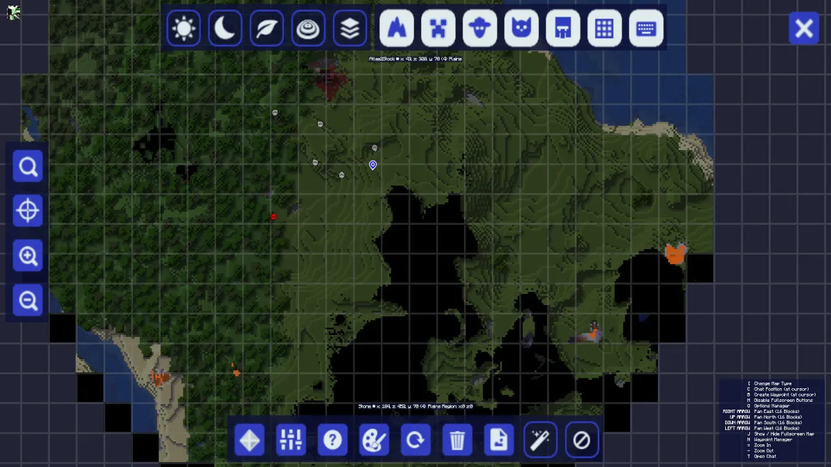 Best-Minecraft-Map-Mod-JourneyMap-World-Map